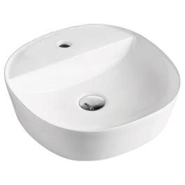 Chica 405 Above Counter Basin, Gloss White