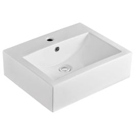Willow Above Counter Basin, 1TH, Gloss White