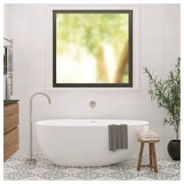 Bahama Solid Surface Bath, 1500mm, Matte White