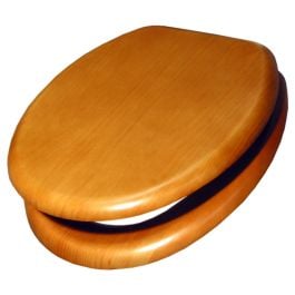Timber Toilet Seat - Pine Veneer