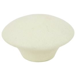 Large Plain Round Ceramic Cabinet Knob, Green
