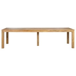 Darma Recycled Teak 300cm Dining Table Natural & Rustic