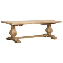 Paxton 240cm Reclaimed Teak Dining Table Natural