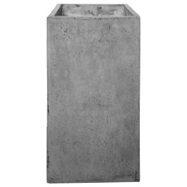 Loka Tall 40x74cm Polished Concrete Planter