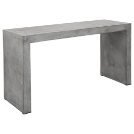 Prima 150x50x77cm Concrete Vanity, Dark Grey