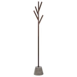 1.7m Polished Concrete & Steel Hat Stand, Rust