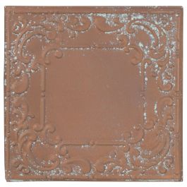 Vintage Pressed Tin Panel No.12, Copper