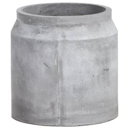 Tully 35x35cm Concrete Planter, Stone Wash Grey