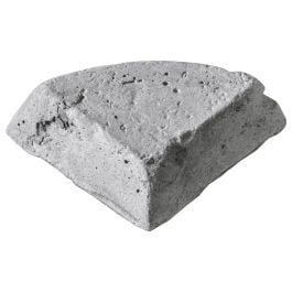 5cm Concrete Pot Foot, Stone Grey
