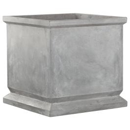 Calandra 55x55cm Concrete Planter, Stone Grey