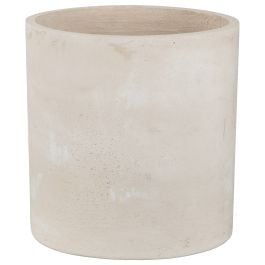 Elina 40x42cm Concrete Planter, Milky White