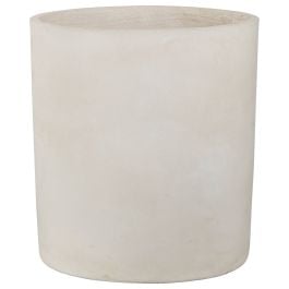Elina 48x51cm Concrete Planter, Milky White