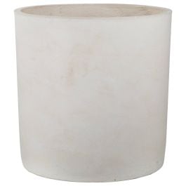 Elina 56x57cm Concrete Planter, Milky White