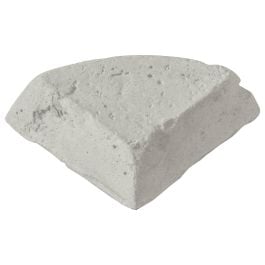 5cm Concrete Pot Foot, Milky White