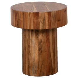 Harto 40cm Natural Round Side Table