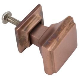 Everly Large Cupboard Knob, Polished Copper