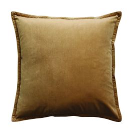 Mira Velvet Cushion Toffee 50 x 50cm