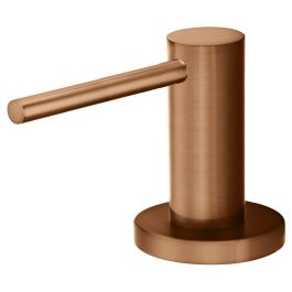 Round Soap Dispenser Lustre Bronze