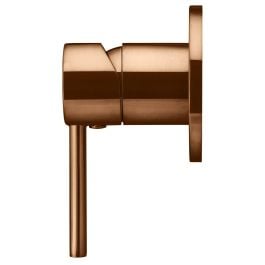 Round Wall Mixer Trim Kit (InWall Body Not Included) Lustre Bronze