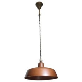 St Kilda Deco Pendant Light, Copper & Brass