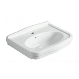 Turner Hastings Claremont 68x51cm Wall Hung Basin (w/ 3 Tap Hole), White