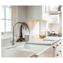 Turner Hastings Ludlow Double Sink Mixer Chrome