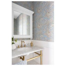 Turner Hastings Mayer Marble Top 90x55cm Basin Stand Brushed Brass
