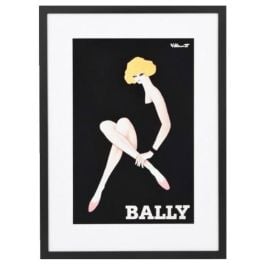 Bally Vintage Poster Print