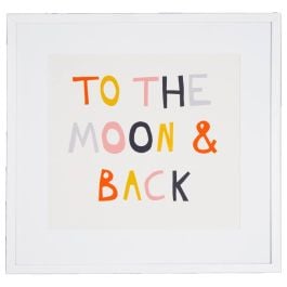 To The Moon & Back Print