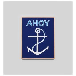 Anchor Ahoy Print