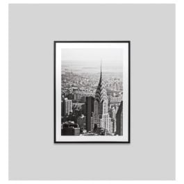 Manhattan Skyline Portrait Print