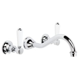 Brodware Winslow Wall Set 220mm Spout