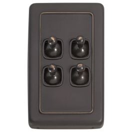 Clip On 4 Gang Toggle Switch