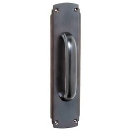 Deco Pull Handle with Backplate