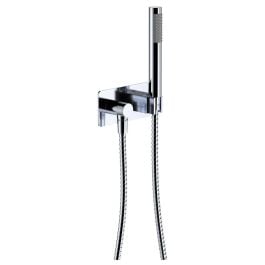 Isabella Hand Shower, Soft Square Plate
