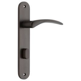 Oxford Lever Oval Backplate (Privacy)