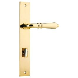 Sarlat Lever Rect Backplate (Privacy)