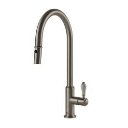 Turner Hastings Ludlow Pull Out Sink Mixer Brushed Nickel