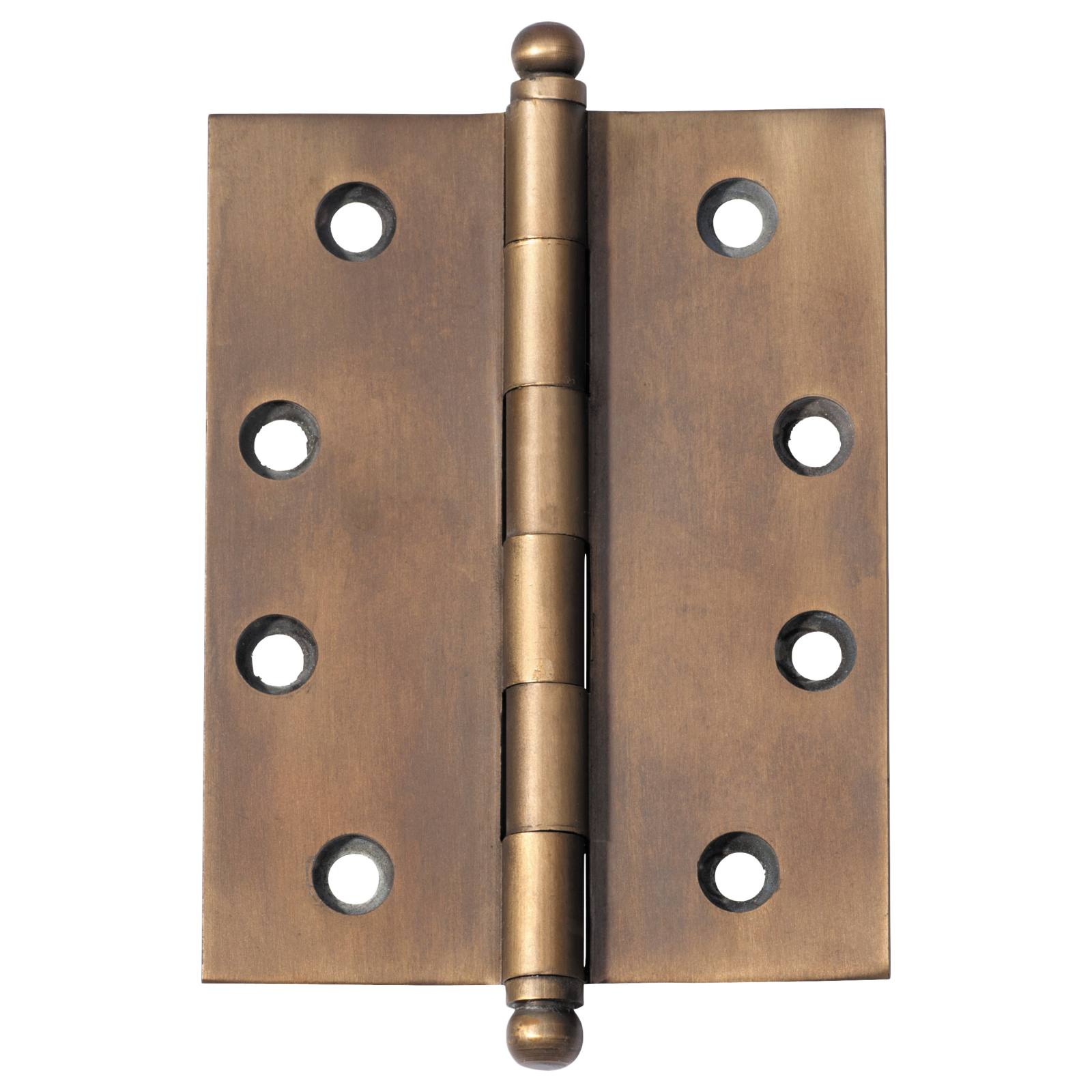 7.5x10cm Loose Pin Hinge, Antique Brass