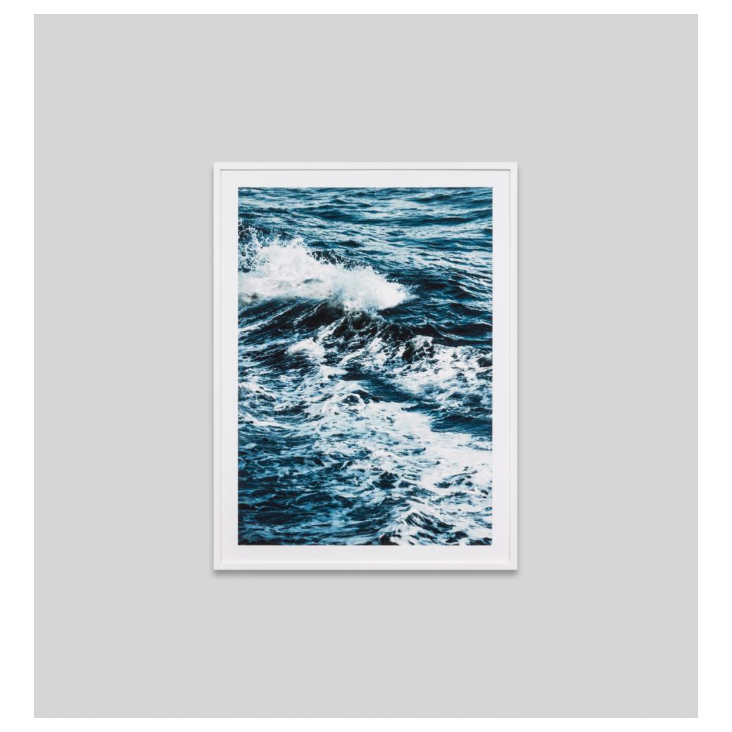 Ocean Current Print
