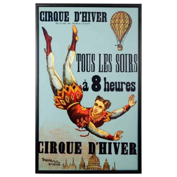 Vintage Cirque D'Hiver Print