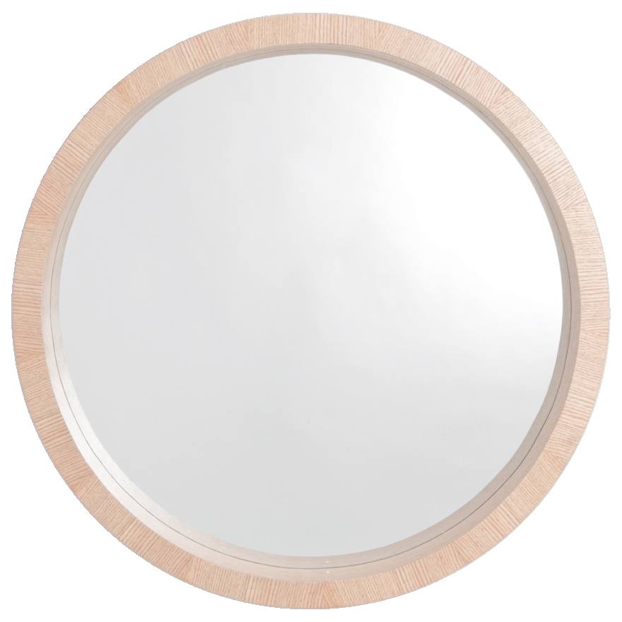 Circle Mirror, Light Wood