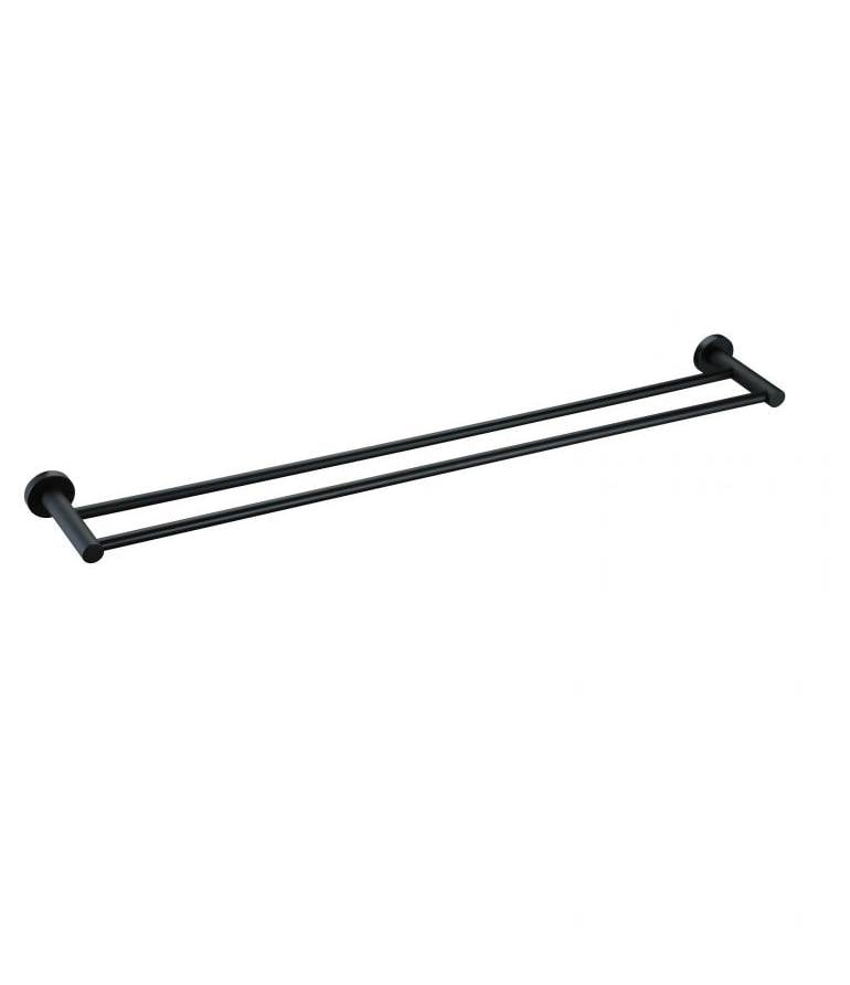 Double Rounded Towel Rail 600mm
